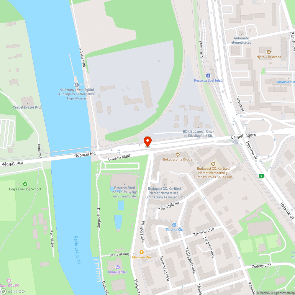 Besüllyedt, beszakadó aknafedél bejelentés helye