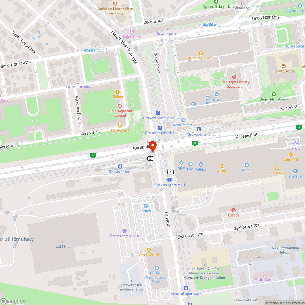 Hiányos burkolat bejelentés helye