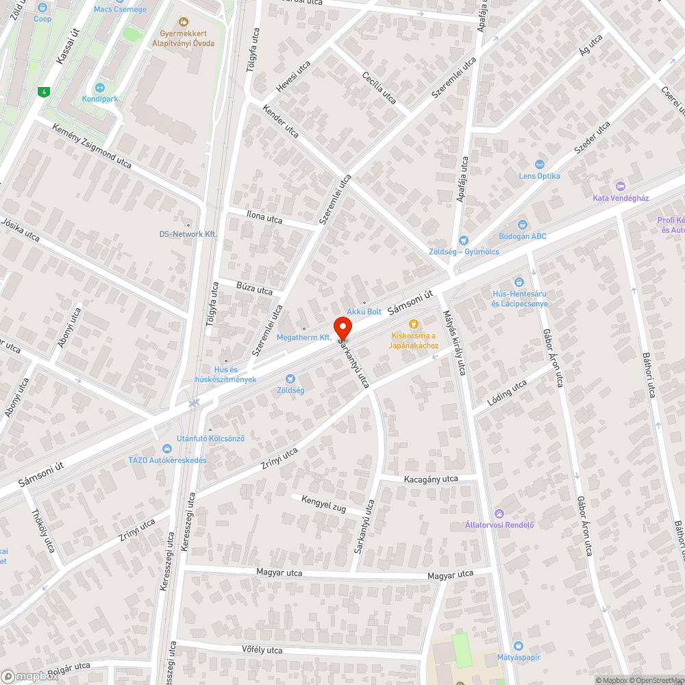 Közvilágítás bővítési igény bejelentés helye