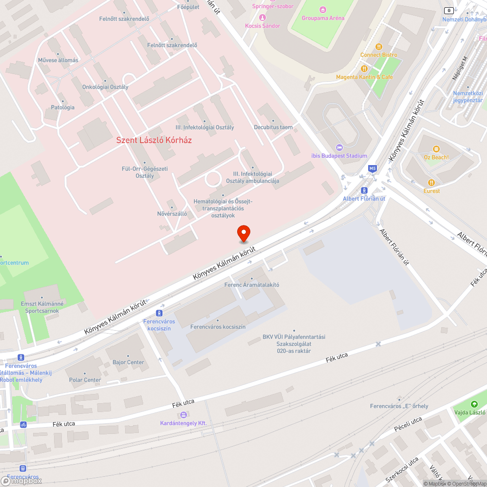 Hiányzó kupakkapocs bejelentés helye