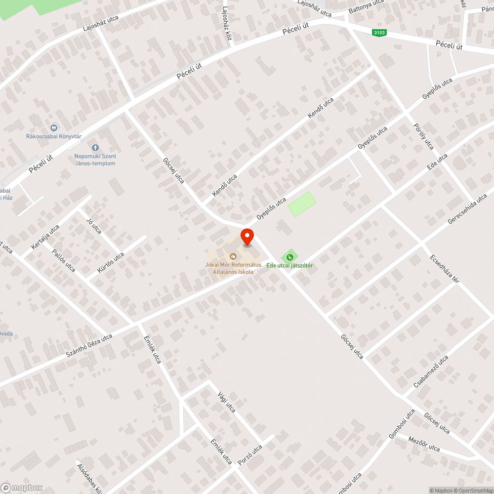 Utcanévtábla oszlop bedőlt bejelentés helye