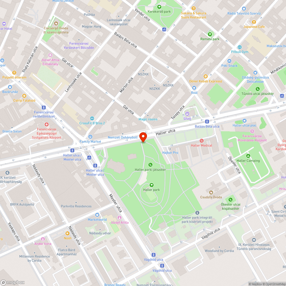 Megsüllyedt fedlap bejelentés helye