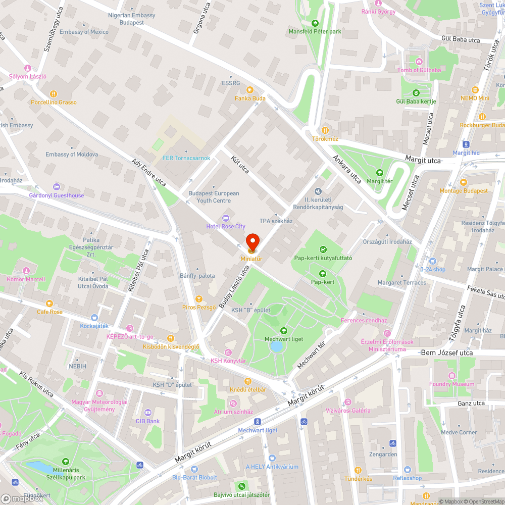 Úthibák bejelentés helye