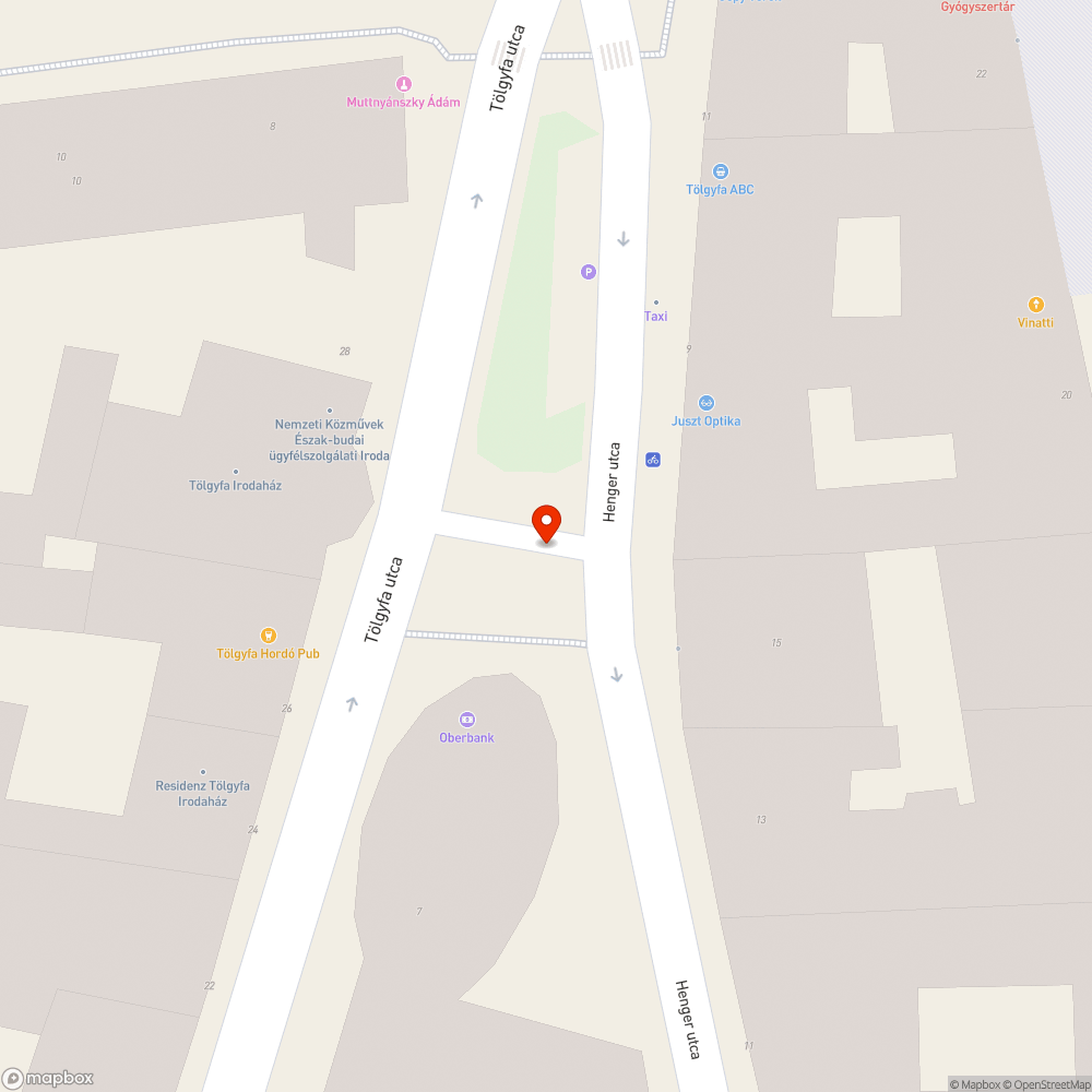 Építési törmelék bejelentés helye