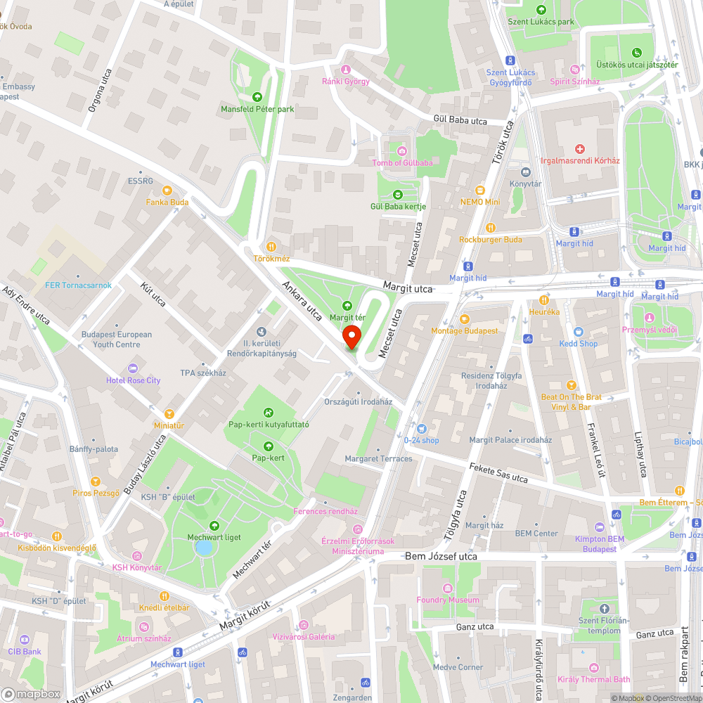 Megdőlt oszlop bejelentés helye