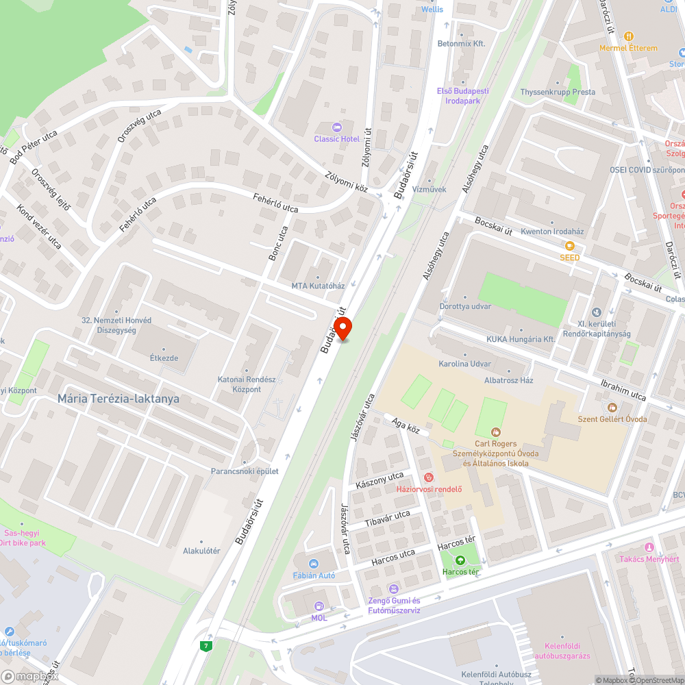 Hetek óta félreállított autó bejelentés helye