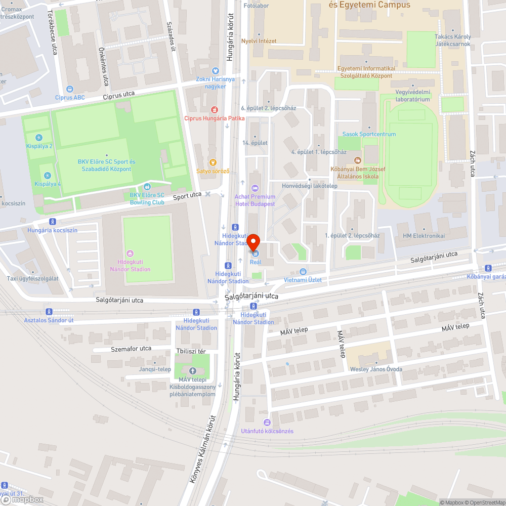 Szemetes járda bejelentés helye