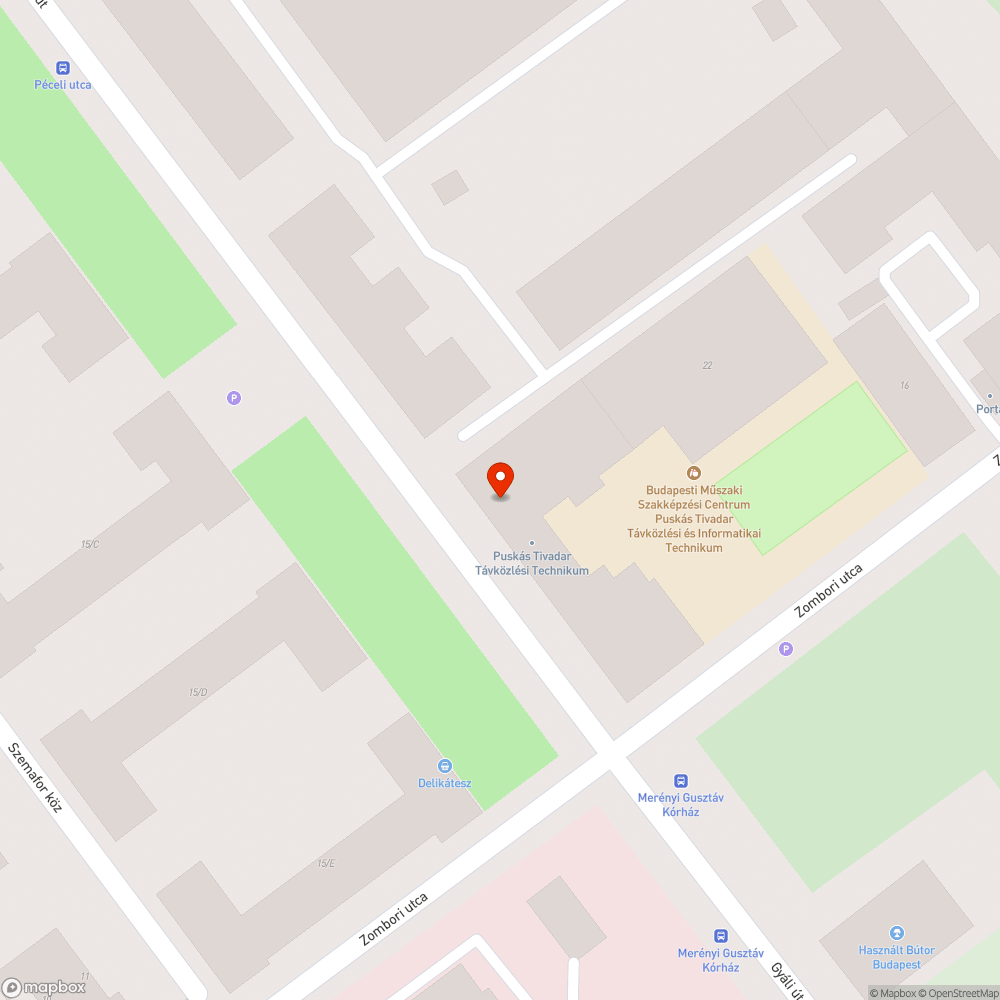 Lyukas, rozsdás fedlap bejelentés helye