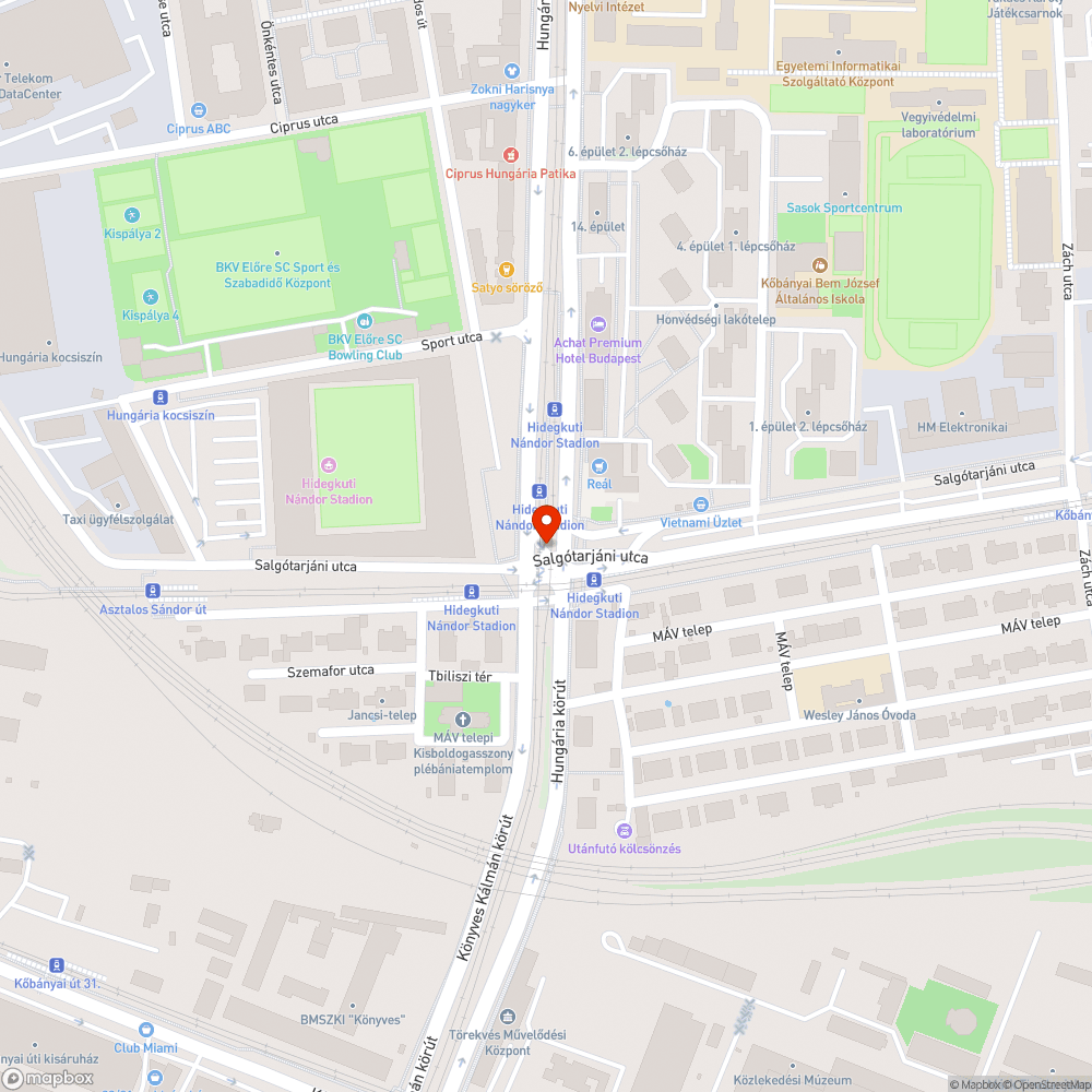 Szemetes növényzet bejelentés helye