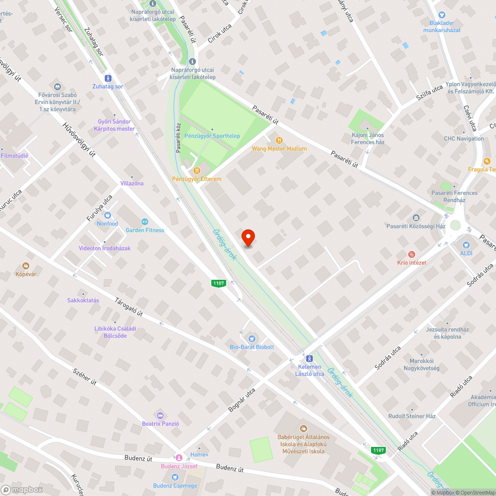 Toldozott-foldozott szervizút bejelentés helye