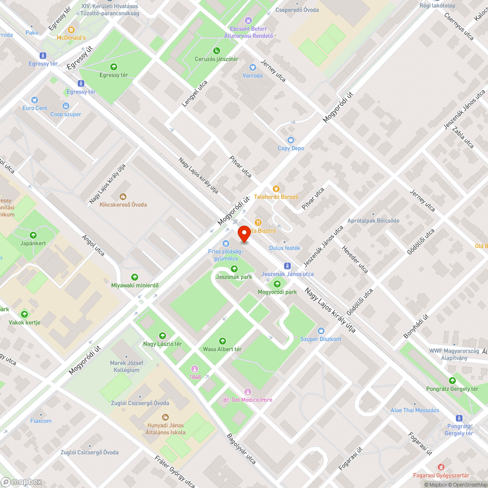 Közterületen tárolt kuka állapota bejelentés helye