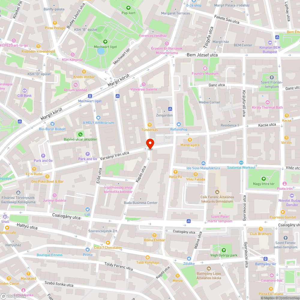 Rongált szekrény bejelentés helye