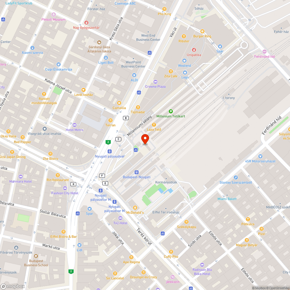 Hiányos tájékoztató tábla bejelentés helye