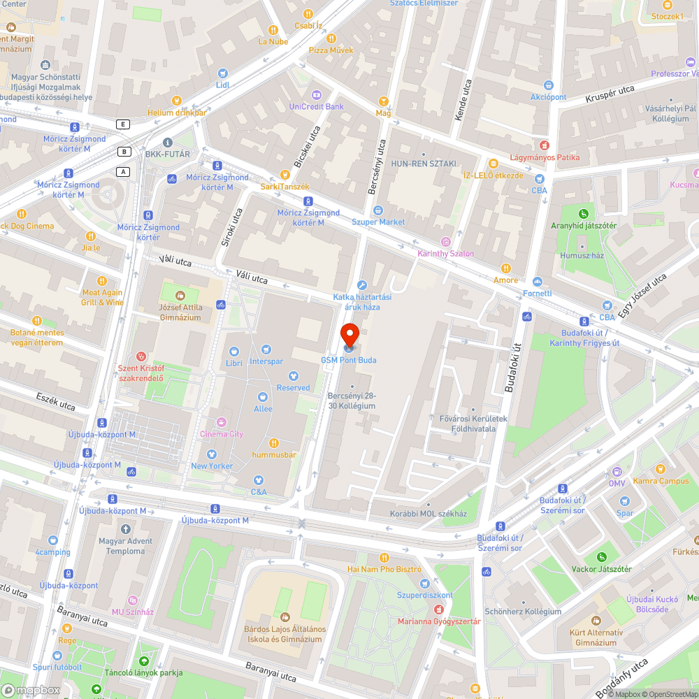 Balesetveszélyes kiemelkedés bejelentés helye