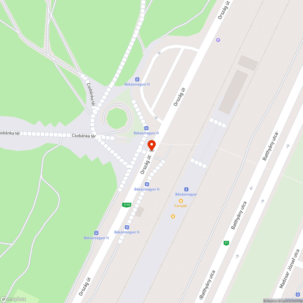 Hiányzó búra bejelentés helye