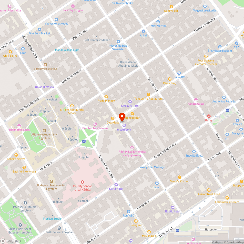 Építési törmelék bejelentés helye