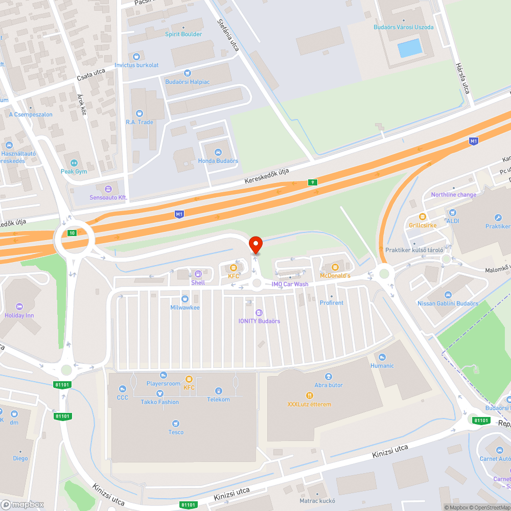 Két hatalmas kátyú a körforgalom után!!! bejelentés helye