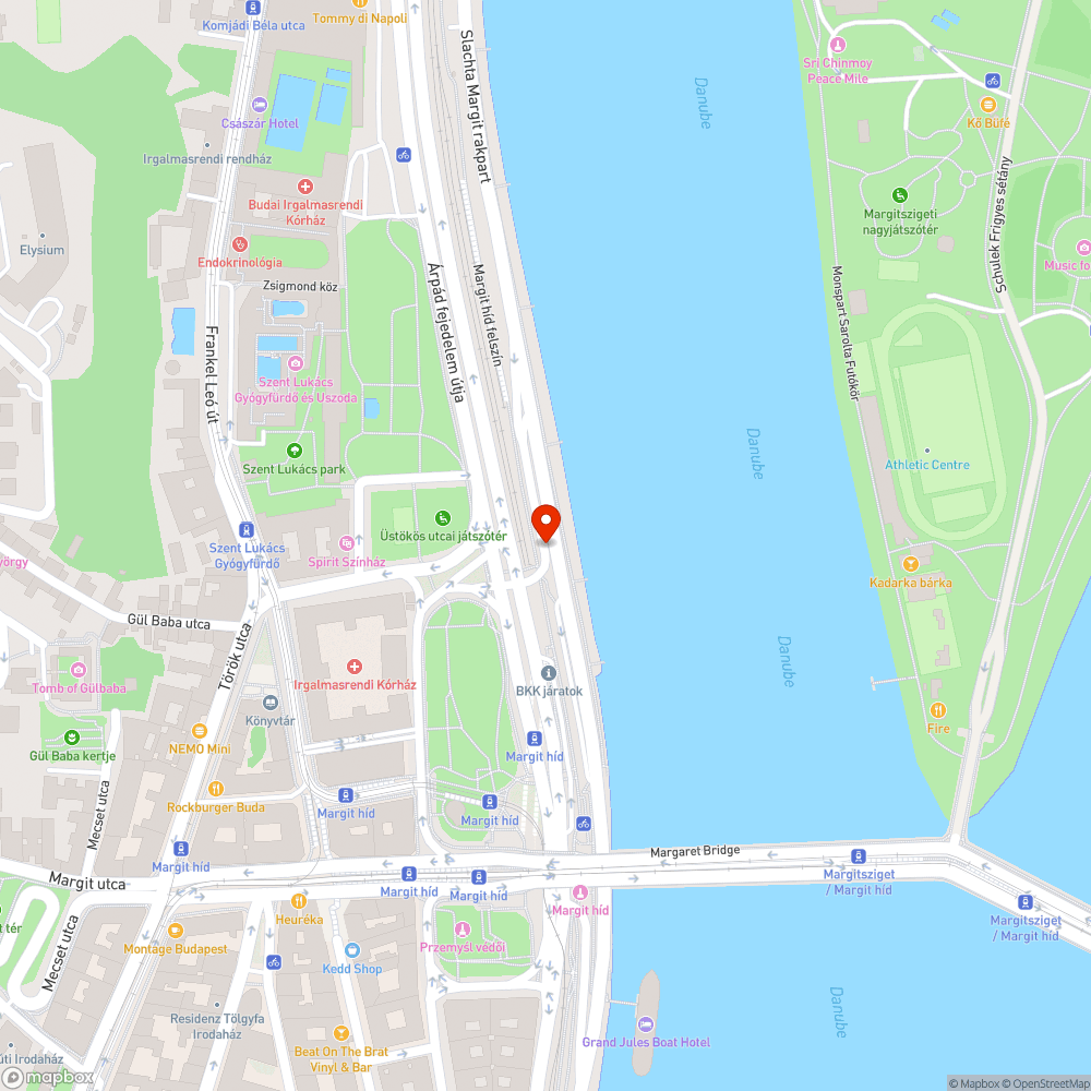 Óriás pocsolya a járdán bejelentés helye