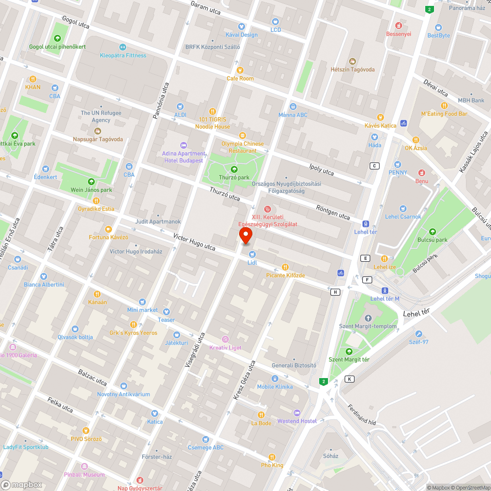 Sérült keret bejelentés helye