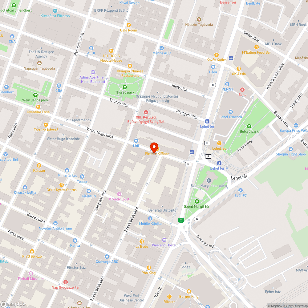 Törött fedlap bejelentés helye