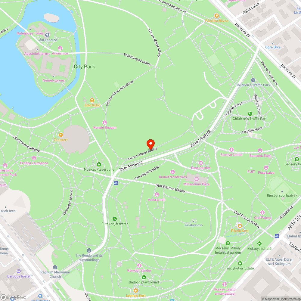 Graffiti bejelentés helye