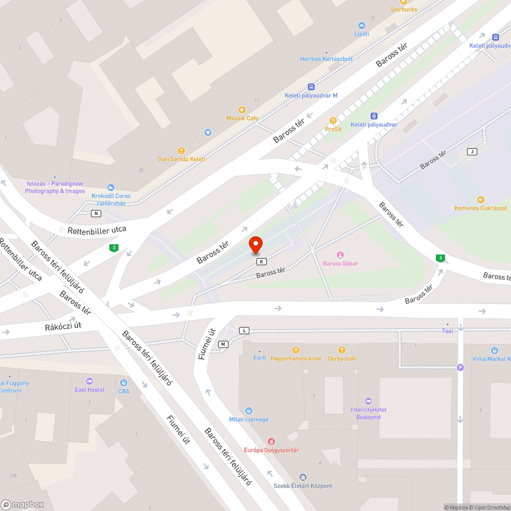 Graffiti bejelentés helye