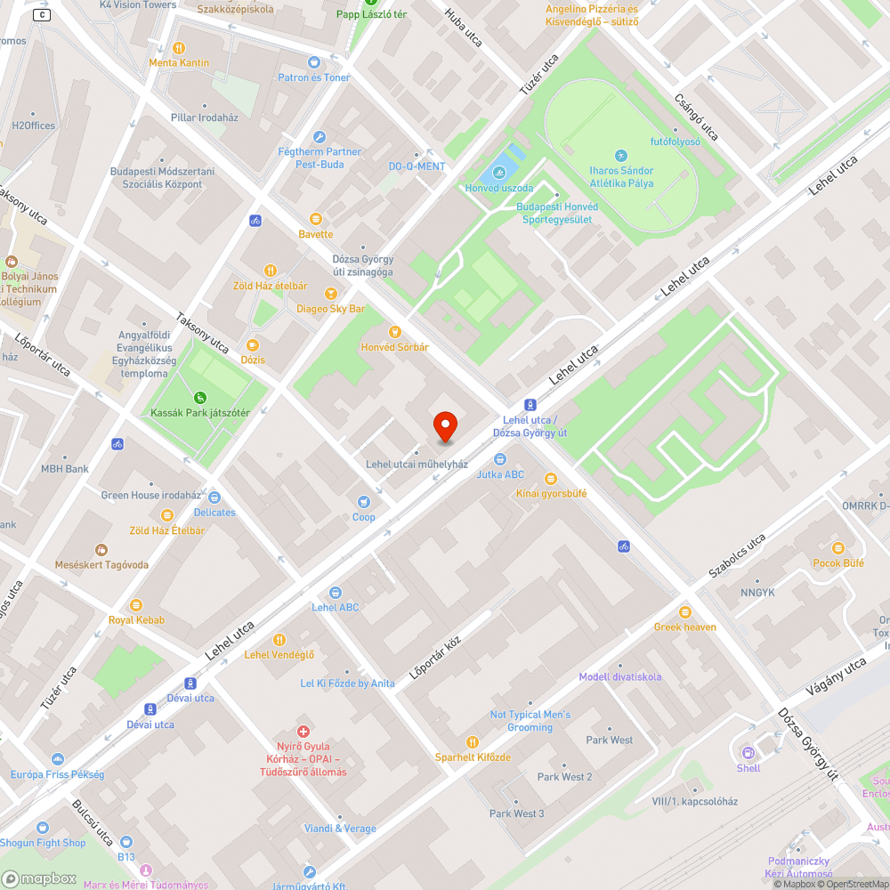 Sérült fedlap bejelentés helye