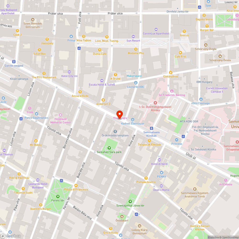 Vízibiciklisáv 1. bejelentés helye