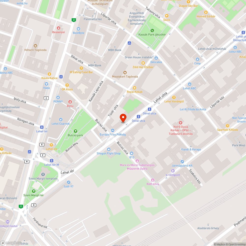 Sérült keret bejelentés helye