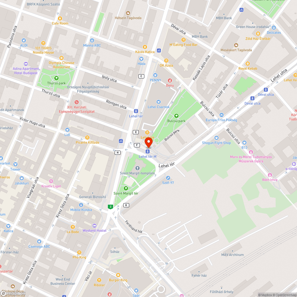 Kopott padok bejelentés helye