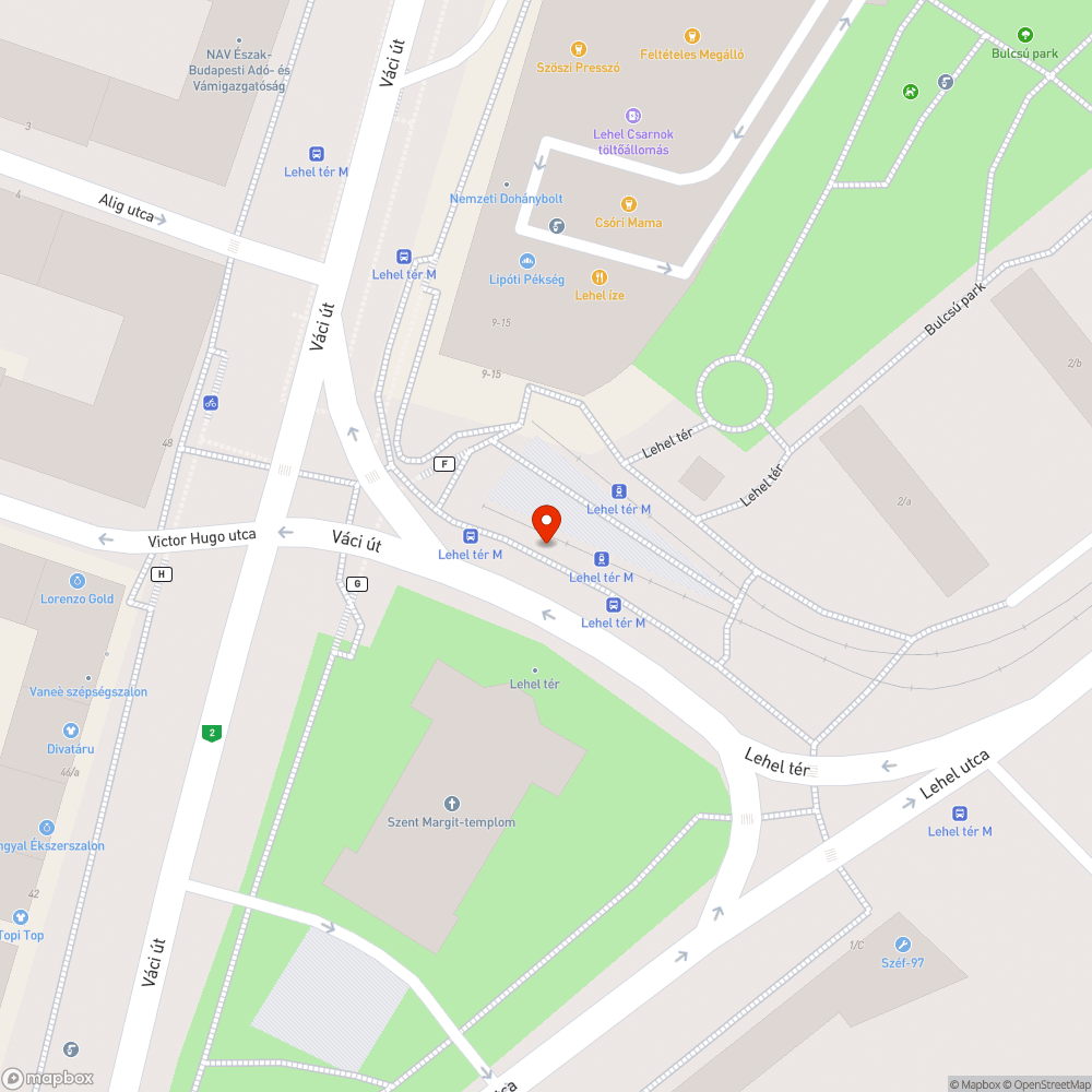 Kopott pad bejelentés helye