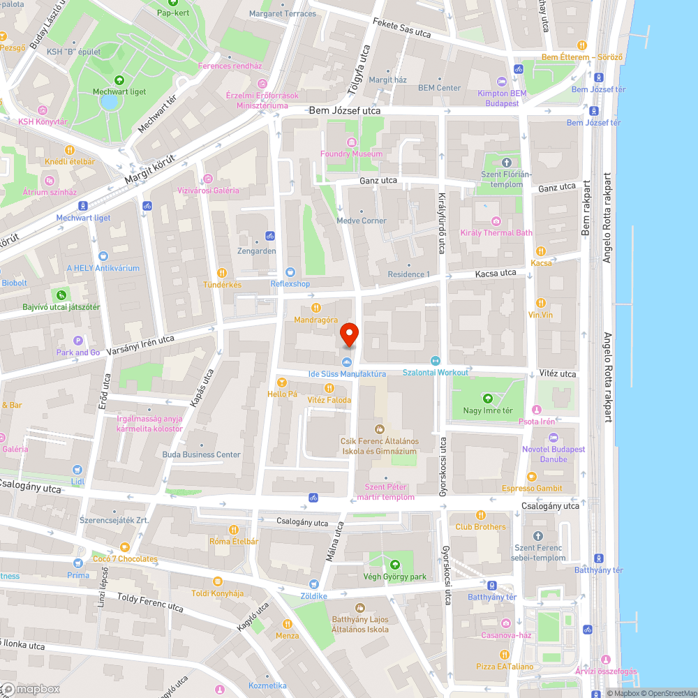 Elhagyott bója bejelentés helye