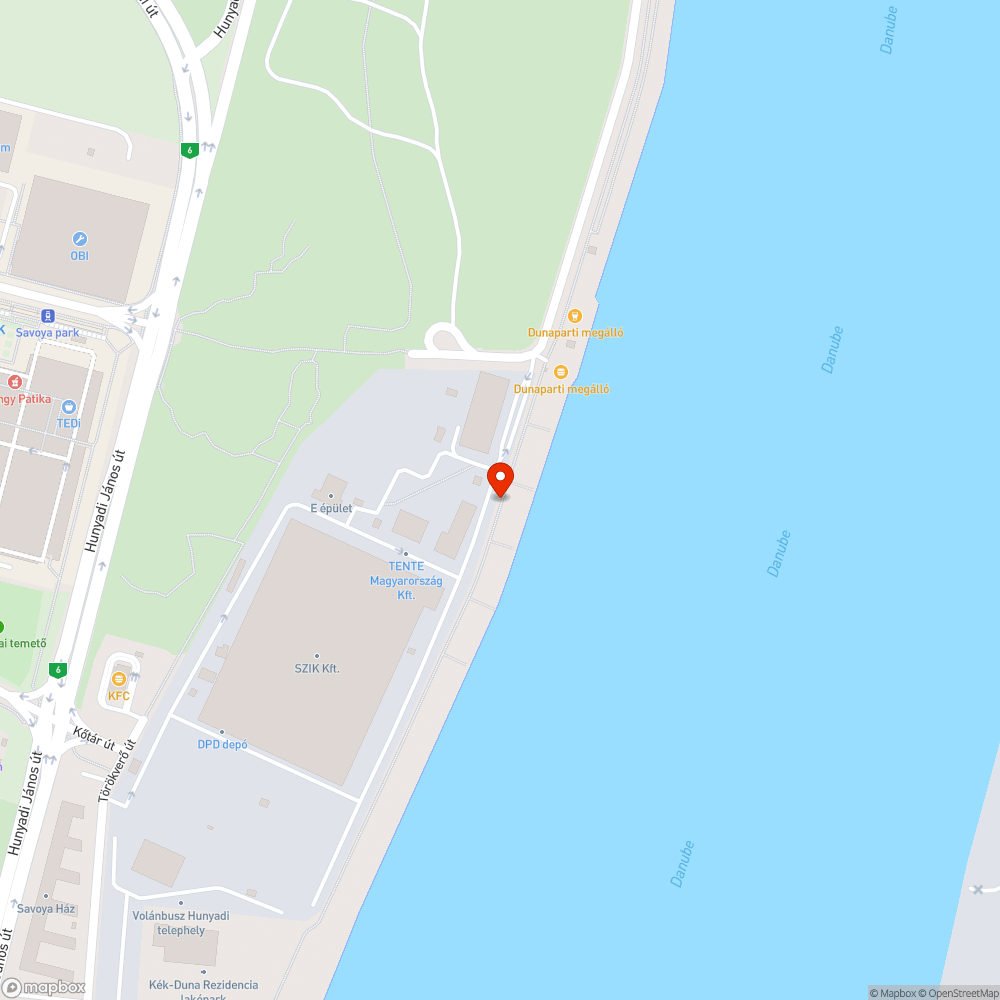 Odvas fa bejelentés helye