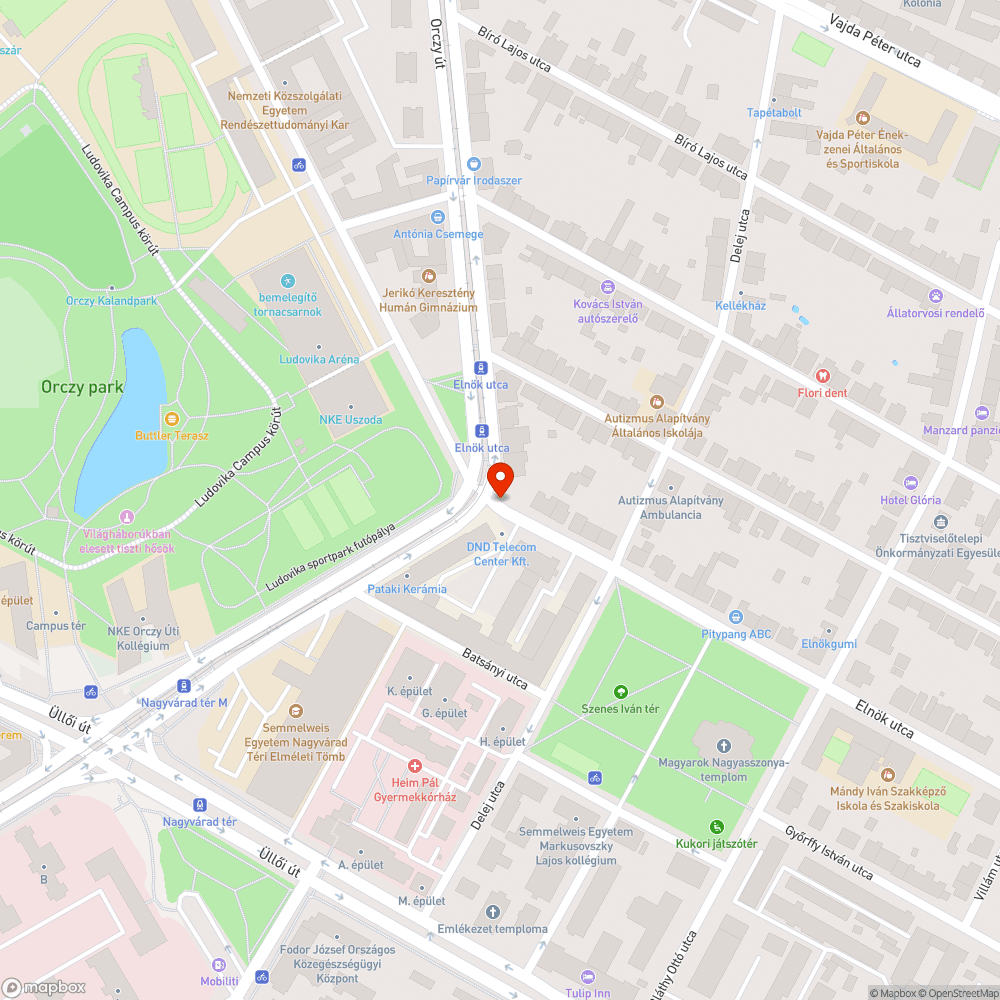 Aszfalt burkolat hiánya bejelentés helye