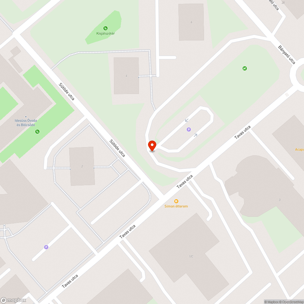 Egyre mélyülő kátyú bejelentés helye