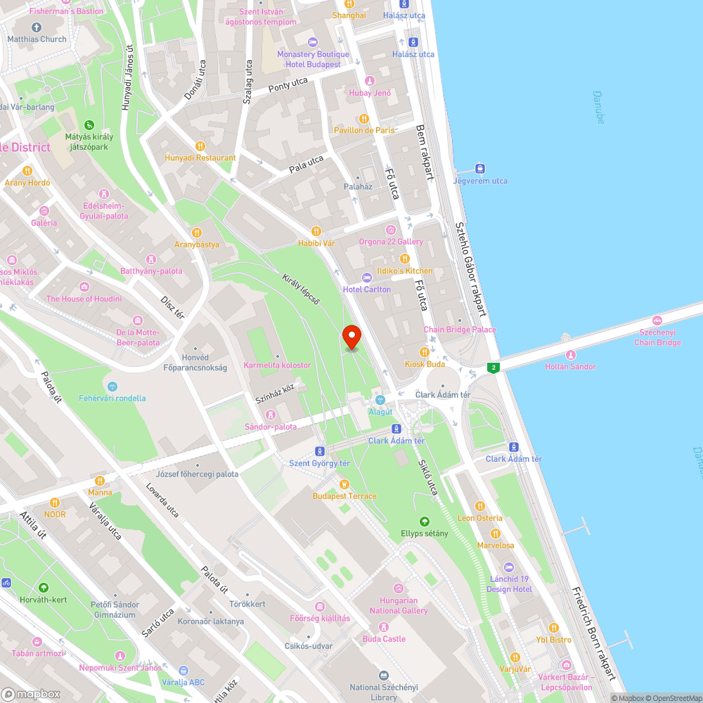 Két kiskapu bejelentés helye