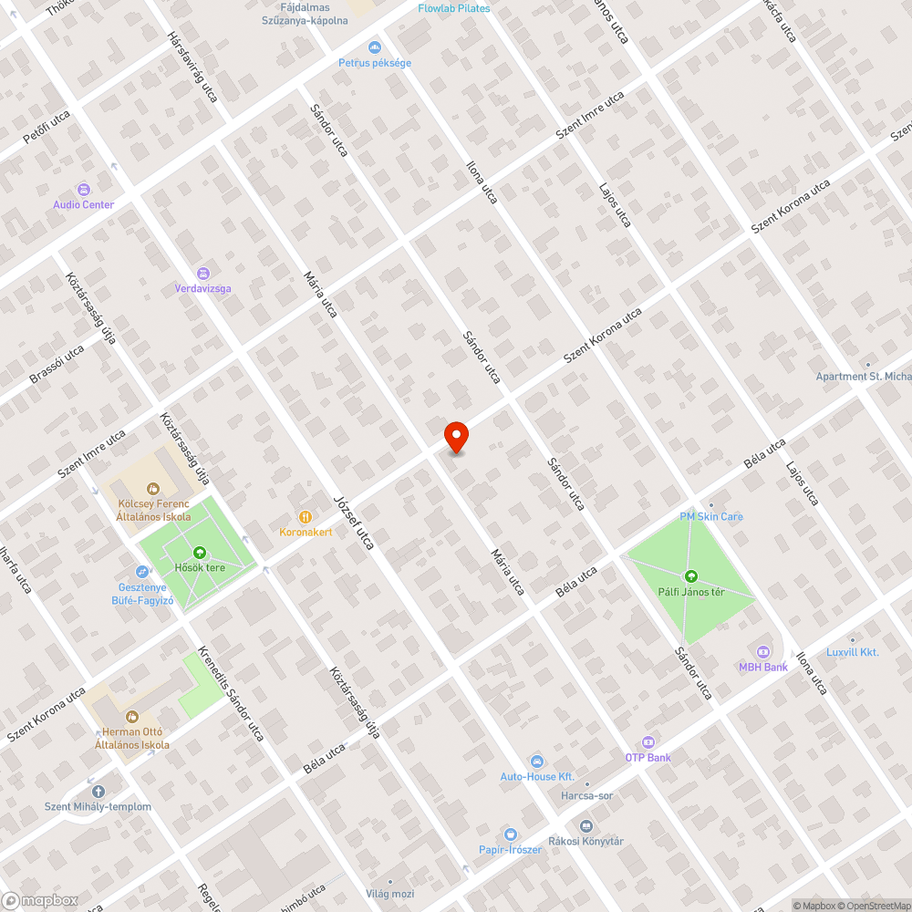 Veszélyes fa bejelentés helye