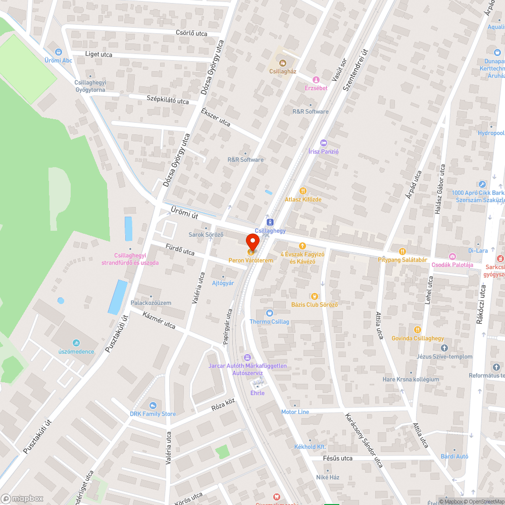 Eresz hiánya bejelentés helye