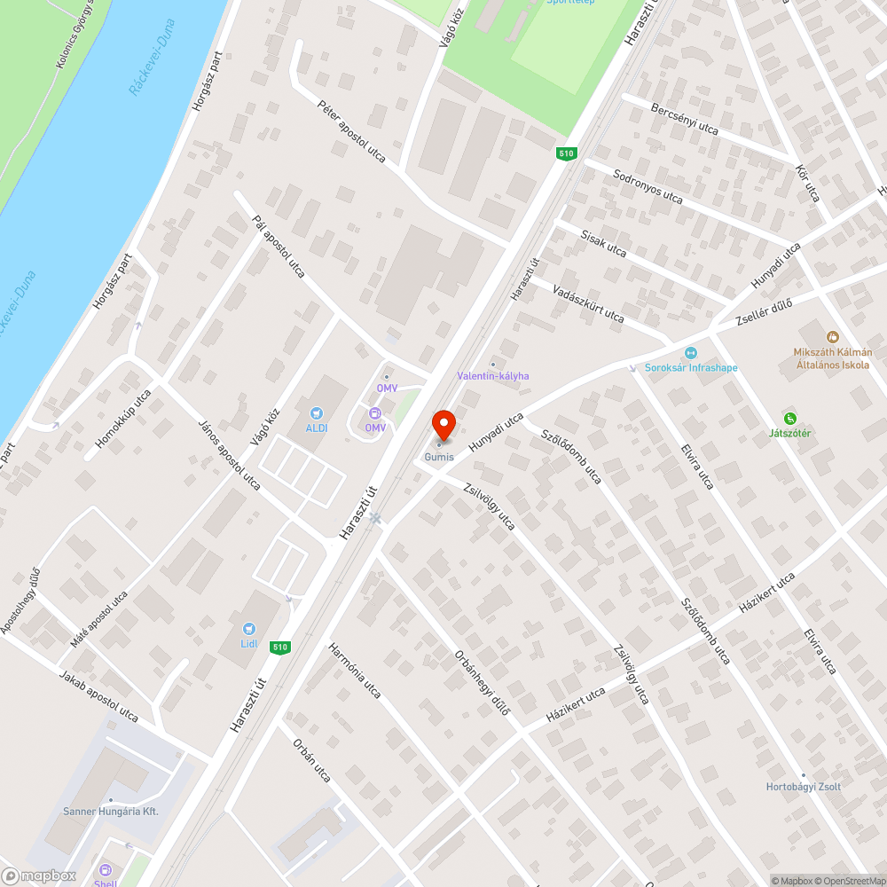 Kidőlt tábla bejelentés helye