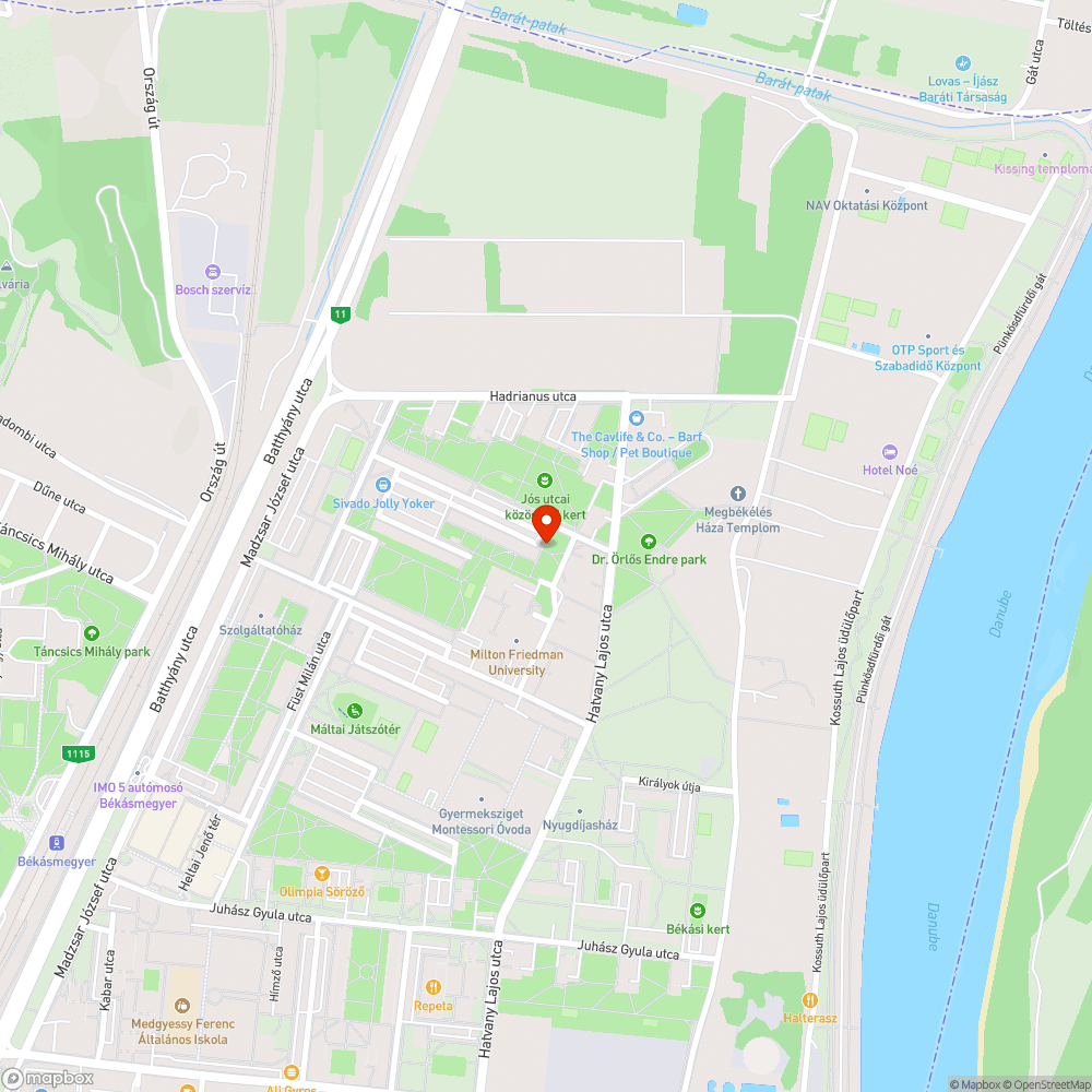 Kiégett lámpa bejelentés helye