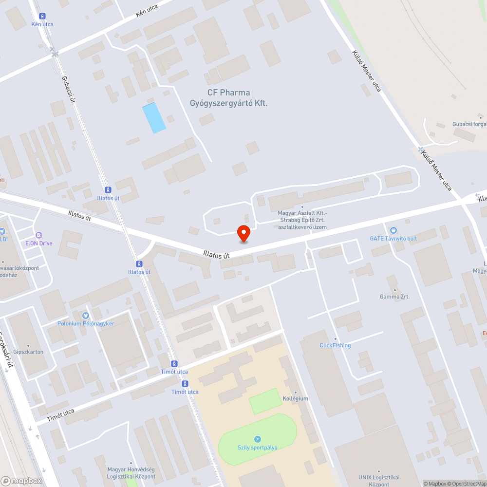 Elsüllyedt akna bejelentés helye