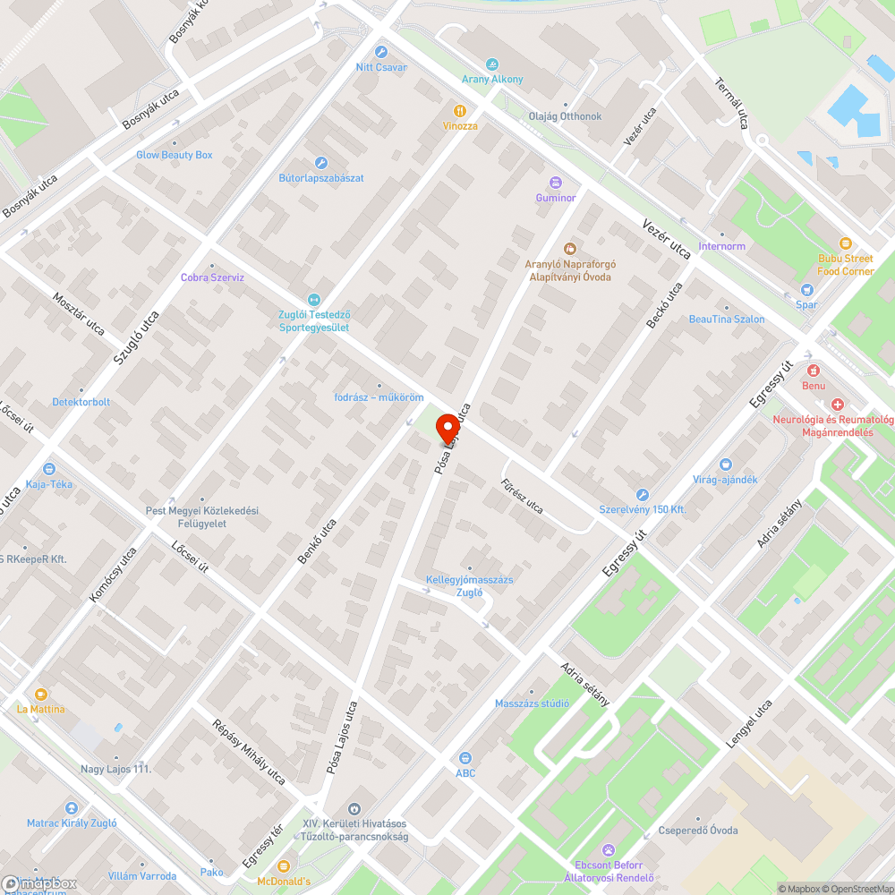 Közekedési tábla bejelentés helye