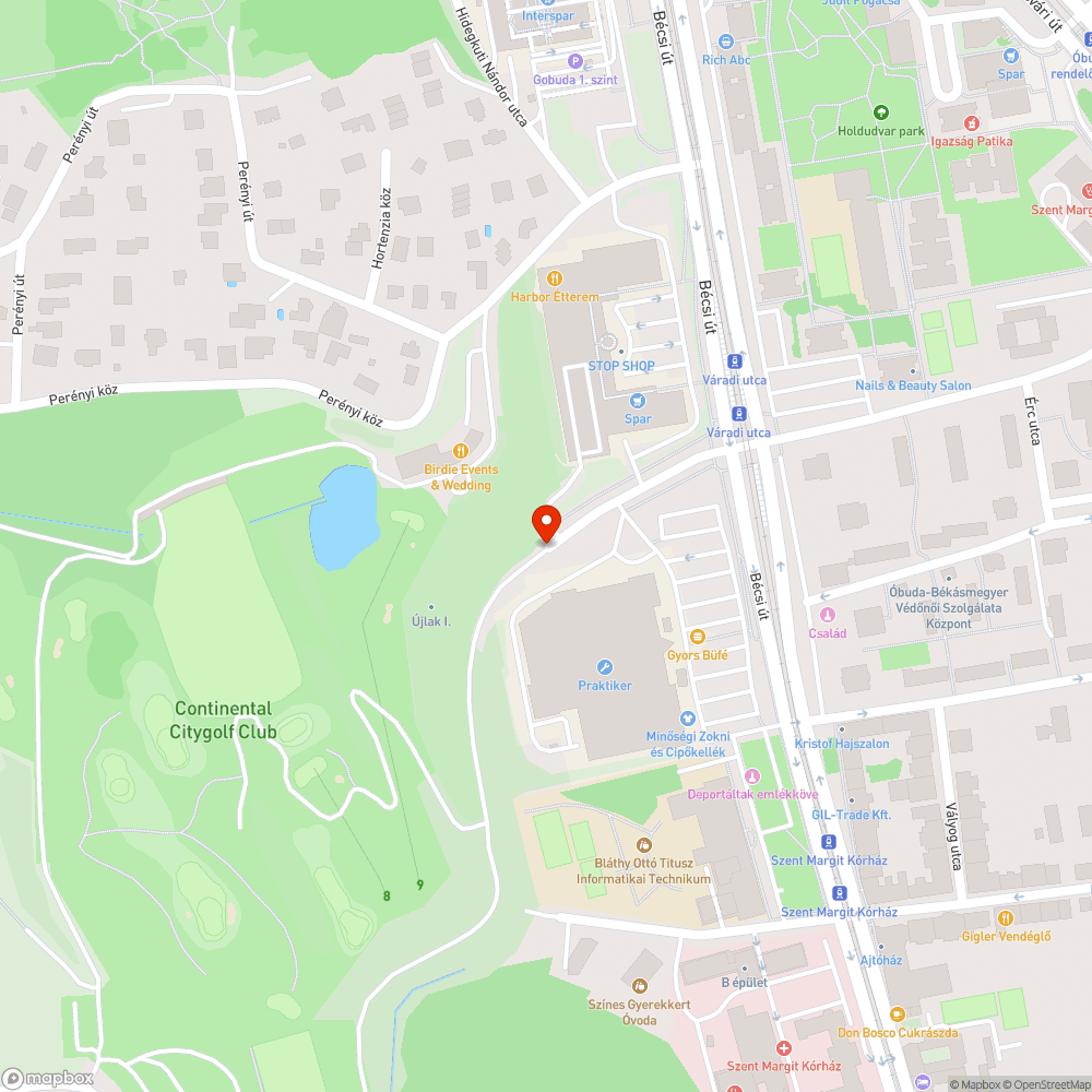 Szeméthalomok a Váradi utca végén bejelentés helye