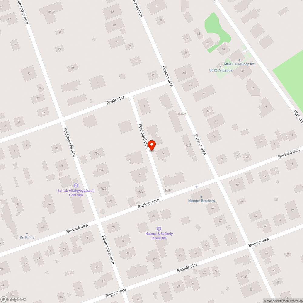 Nincs közvilágítás bejelentés helye