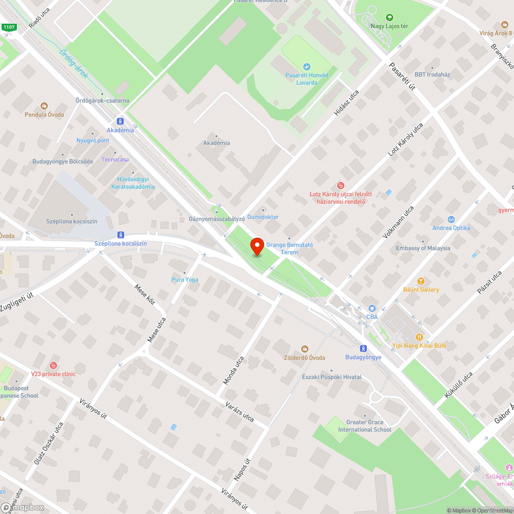 Szemetes zöldsáv bejelentés helye