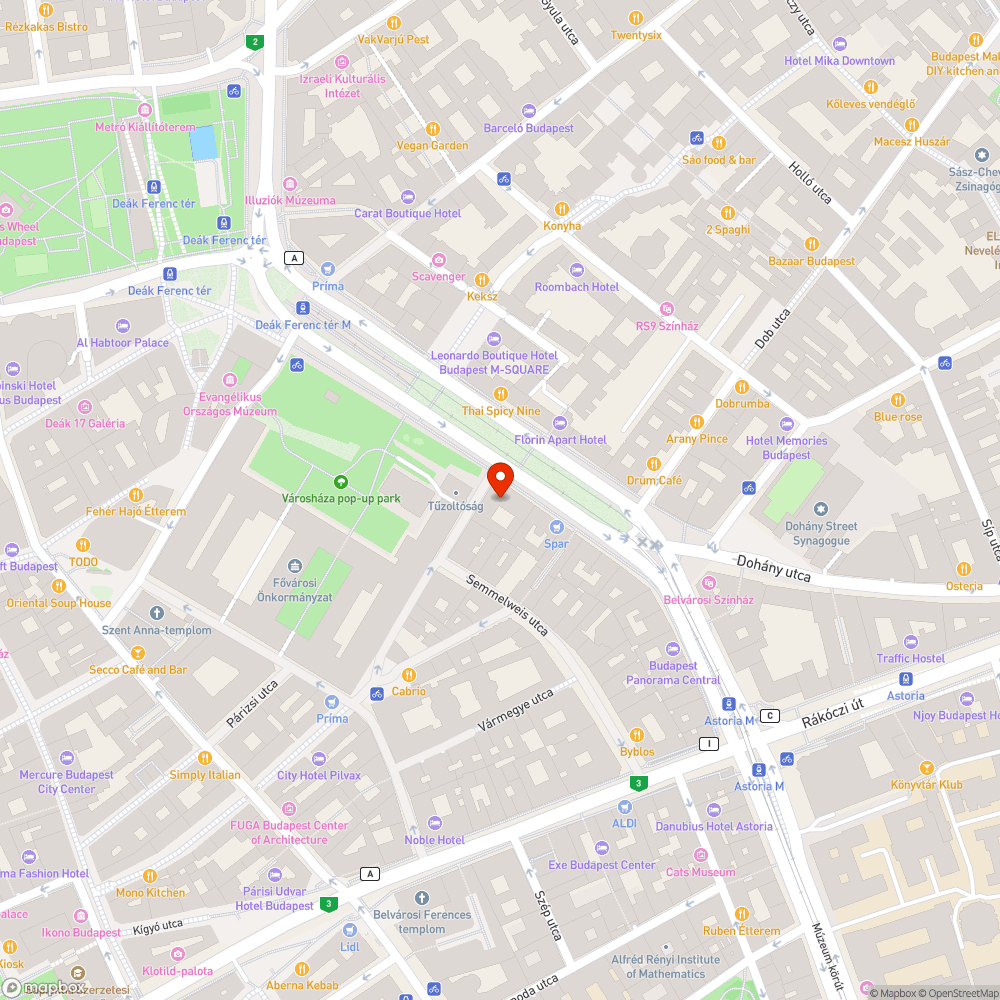 Kidőlt poller bejelentés helye