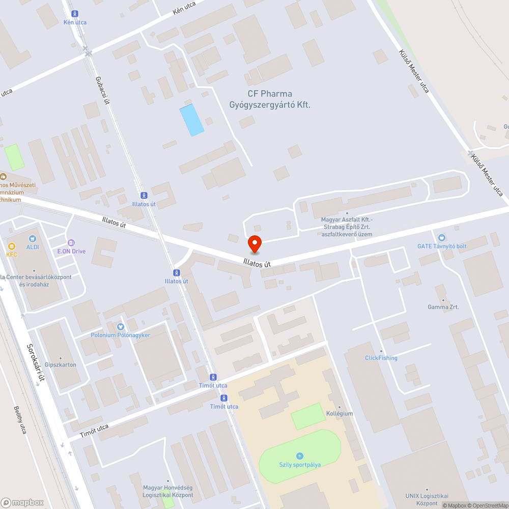 Borzalmas közmű bejelentés helye