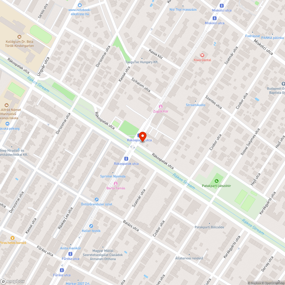 Leparkolva bejelentés helye