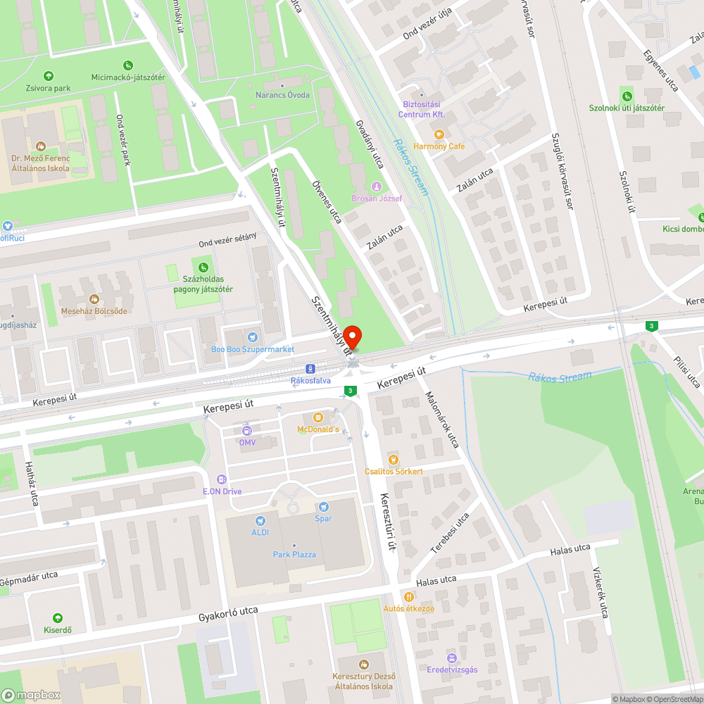 Kátyú - Nagyicce bejelentés helye