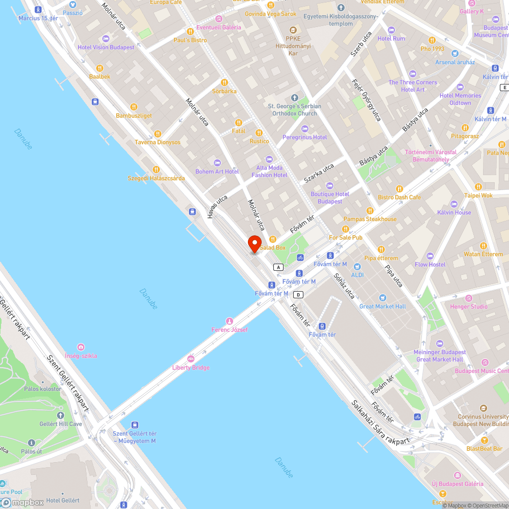 Közműszekrény mögé dobott poller bejelentés helye